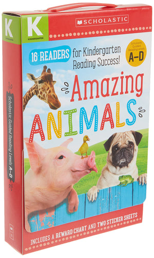 Amazing Animals Ad Kindergarten Box Set: Scholastic Early Learners (Guided Reader)