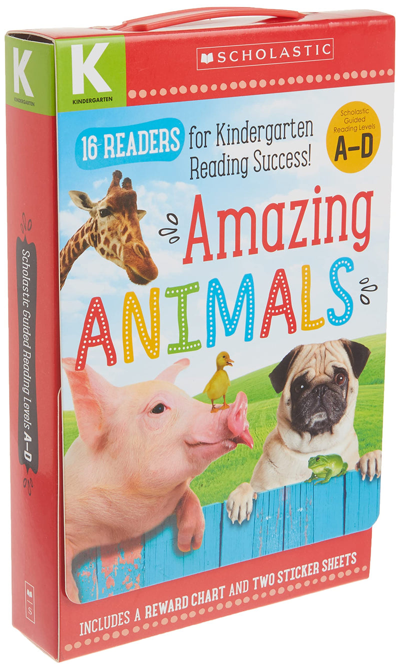 Amazing Animals Ad Kindergarten Box Set: Scholastic Early Learners (Guided Reader)