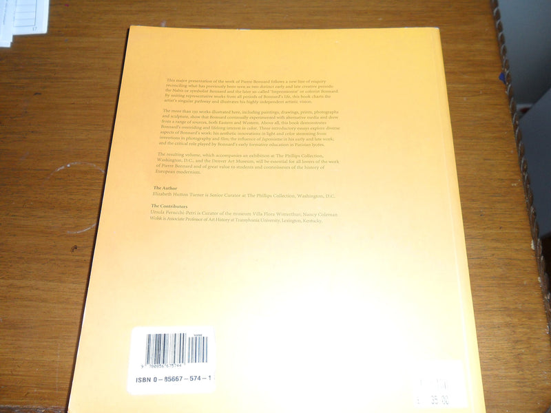 Pierre Bonnard: Early and Late,Used