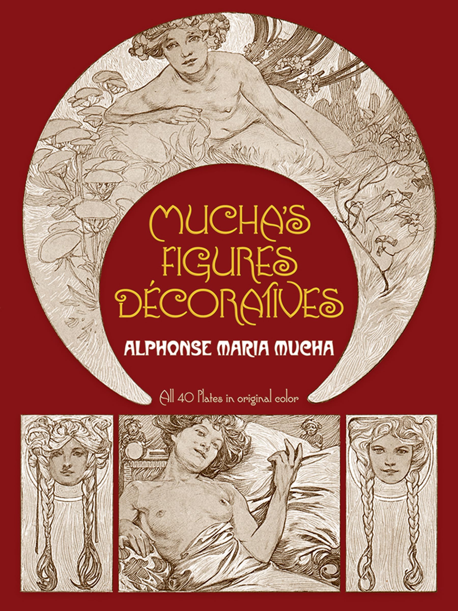 Mucha's Figures Decoratives,New