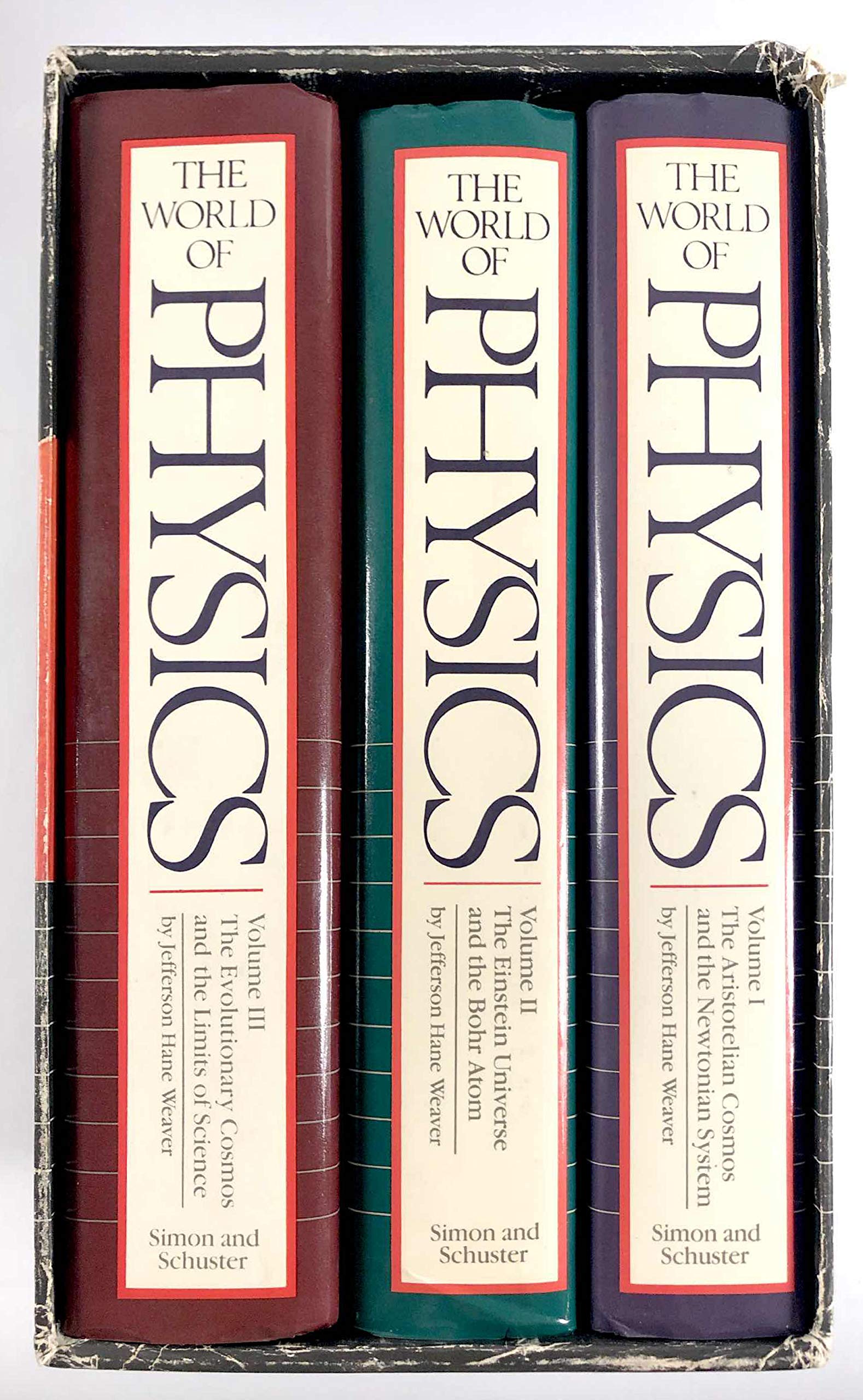 The World of Physics: A Small Library of the Literature of Physics from Antiquity to the Present (3 Volumes),Used