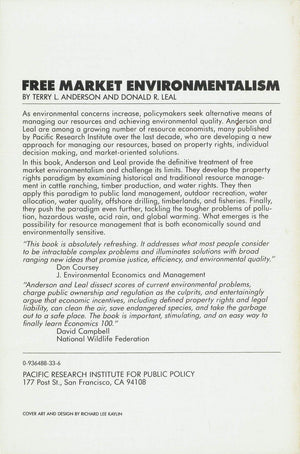 Free Market Environmentalism