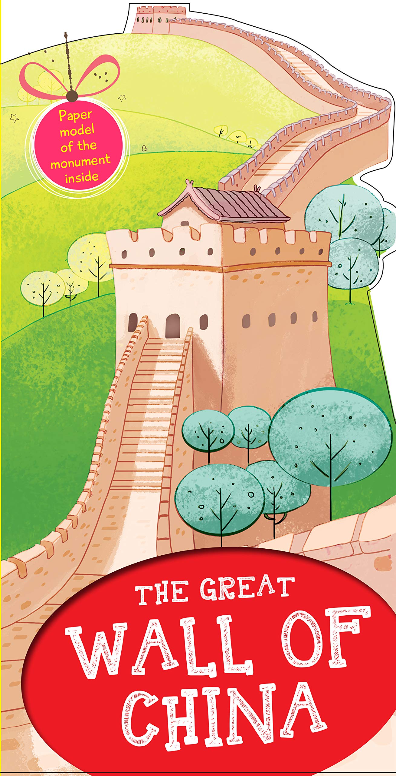 Cutout Books: The Great Wall Of China (Monuments Of The World)