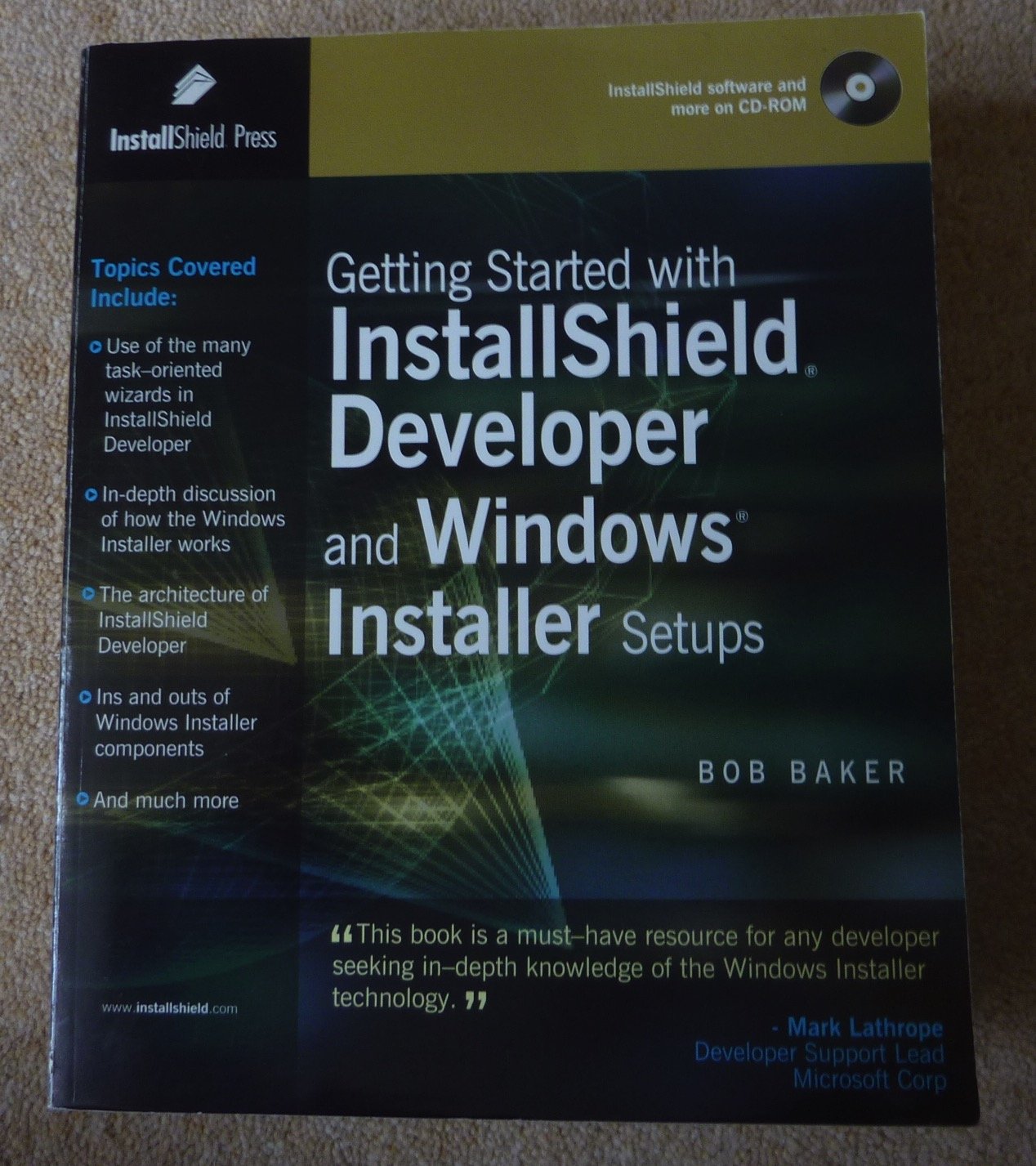 Getting Started with InstallShield Developer and Windows Installer Setups,New