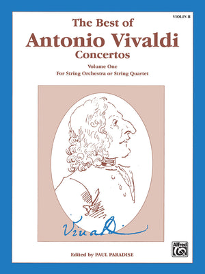 The Best of Antonio Vivaldi Concertos (For String Orchestra or String Quartet), Vol 1: 2nd Violin (The Best of..., Vol 1),Used