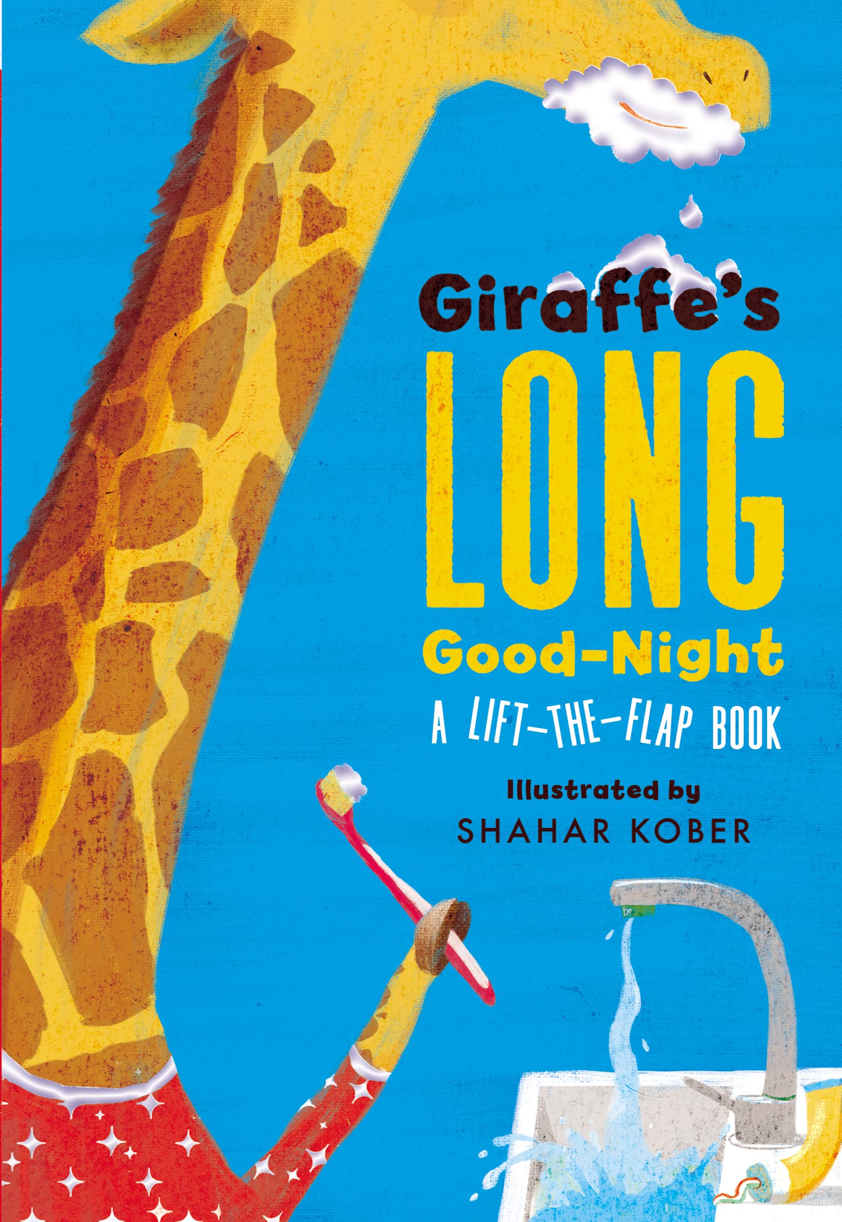 Giraffe's Long GoodNight: A LifttheFlap Book,Used