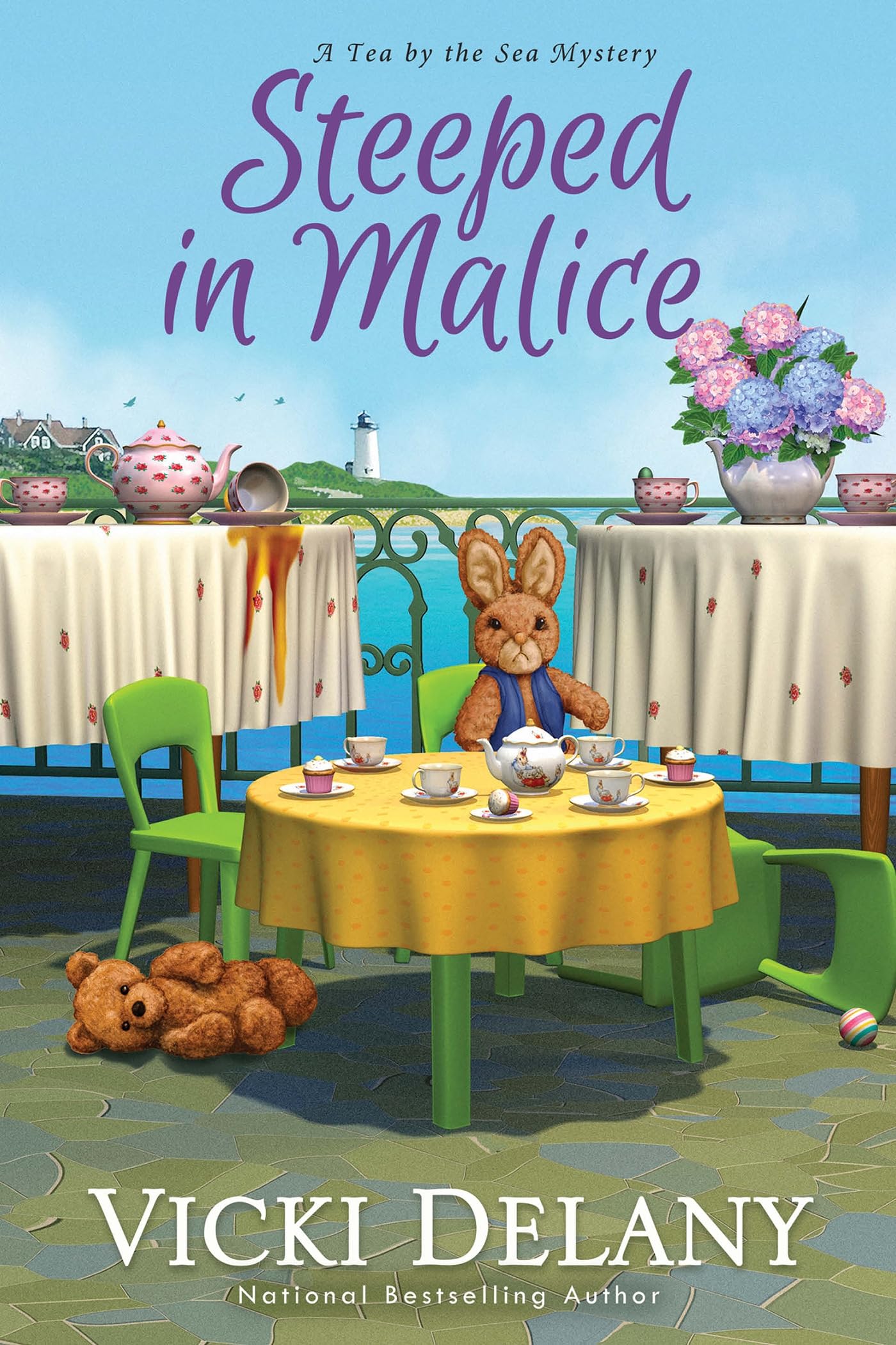 Steeped In Malice (Tea By The Sea Mysteries),New