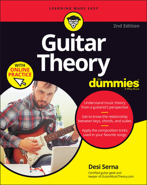 Guitar Theory For Dummies With Online Practice (For Dummies (Music)),Used