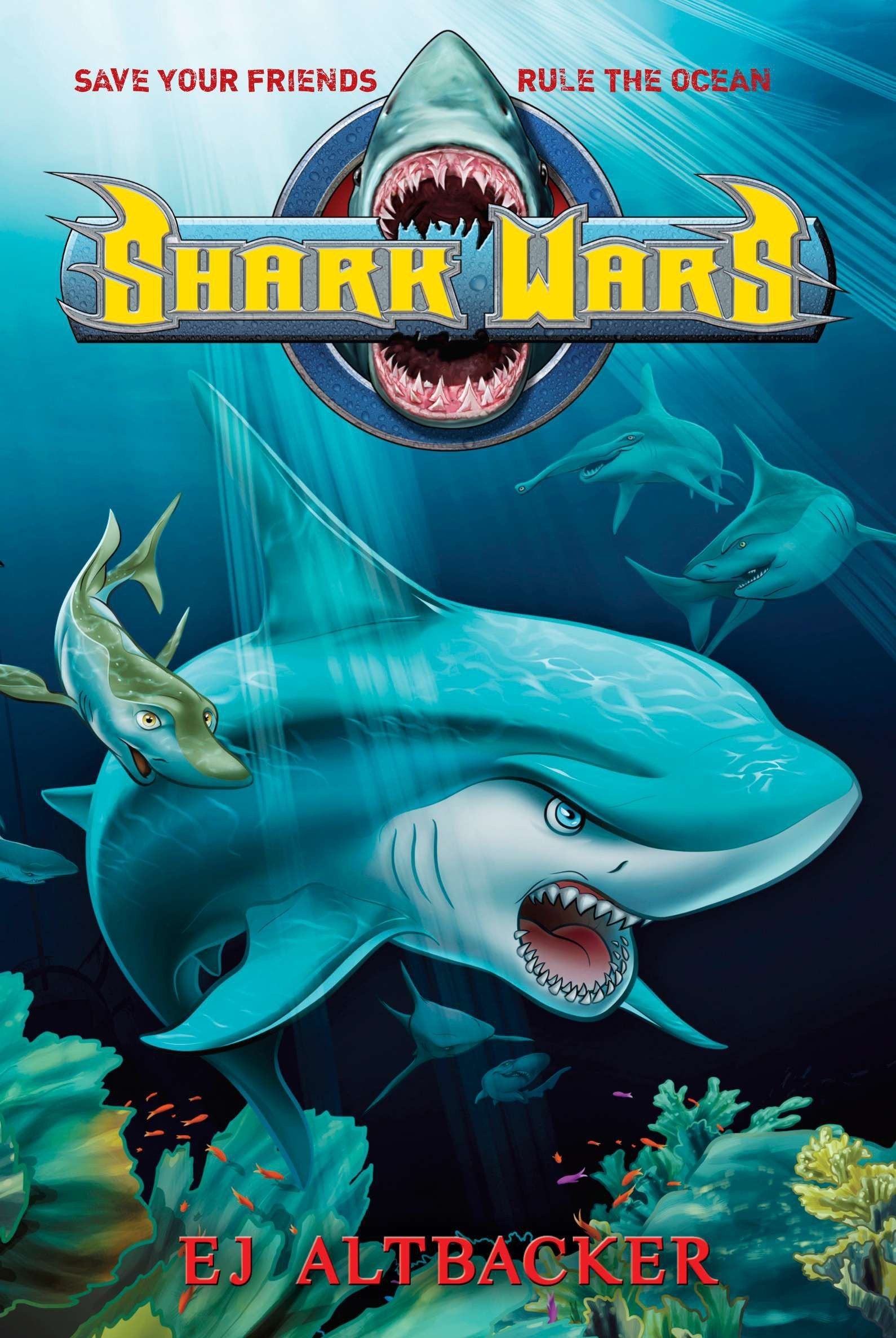 Shark Wars by Altbacker, EJ (2011) Hardcover,Used