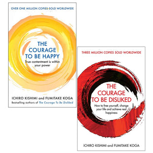 The Courage to be Happy [Hardcover], The Courage To Be Disliked 2 Books Collection Set,Used