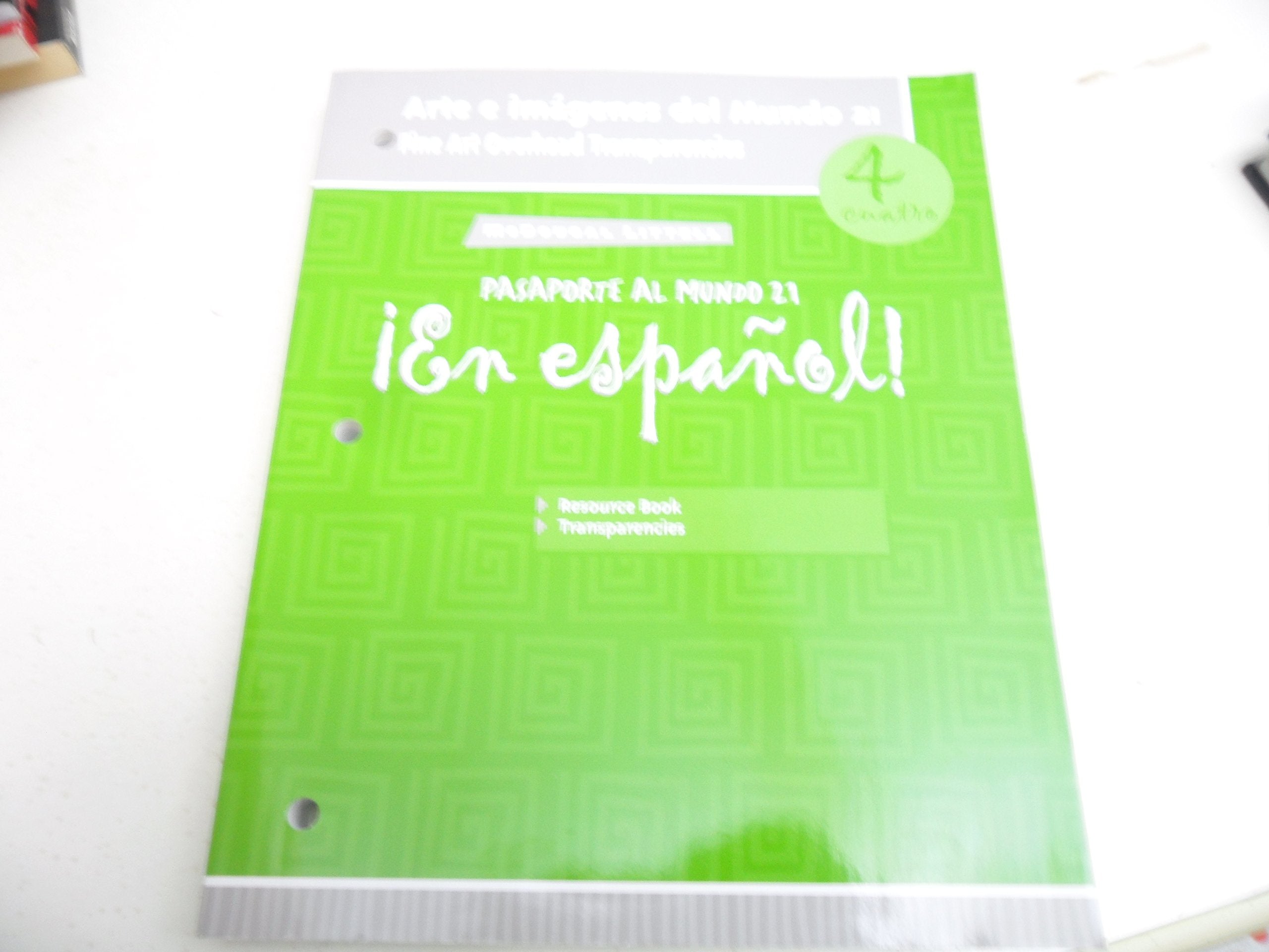 En Espanol! Level 4 Arte e imagenes del mundo 21(fine art overhead transparencies),Used