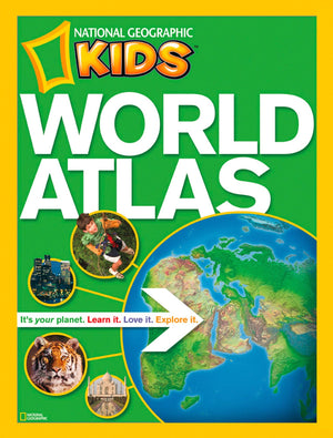 NG Kids World Atlas (National Geographic Kids World Atlas),Used