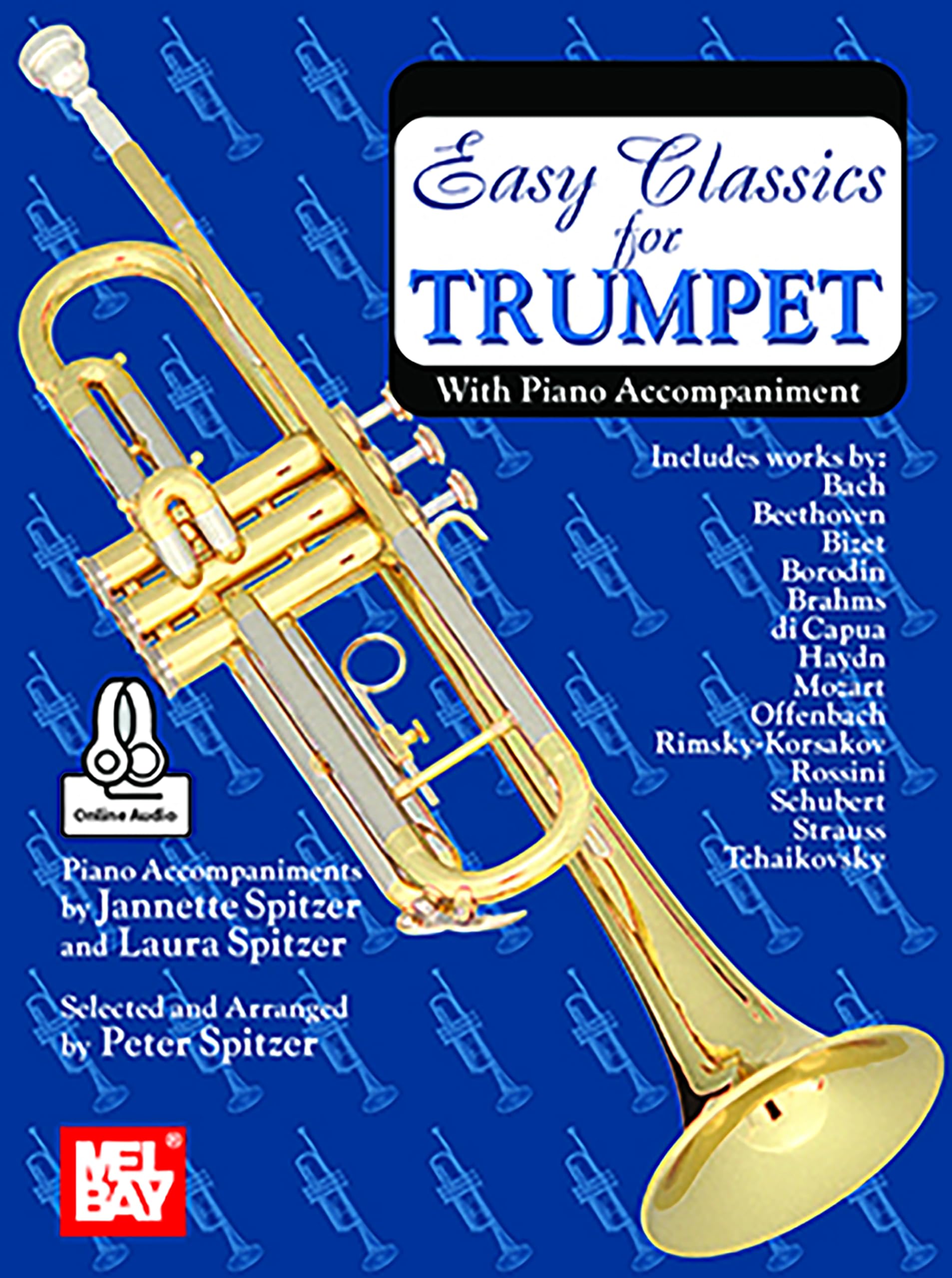 Easy Classics for TrumpetWith Piano Accompaniment,Used