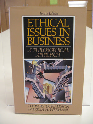 Ethical Issues In Business: A Philosophical Approach-new