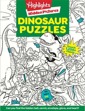 Dinosaur Puzzles (Highlights? Hidden Pictures?),New