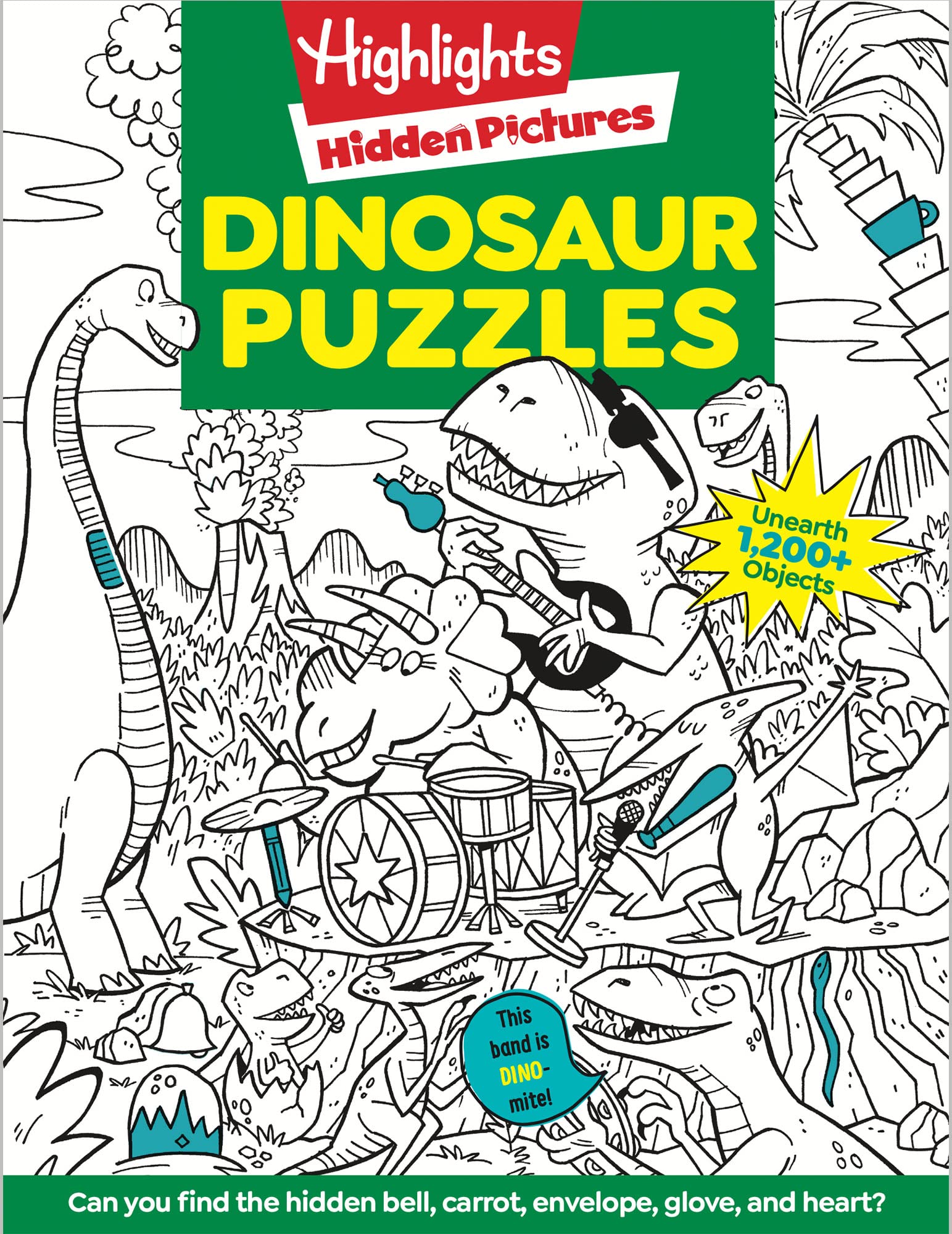 Dinosaur Puzzles (Highlights? Hidden Pictures?),Used