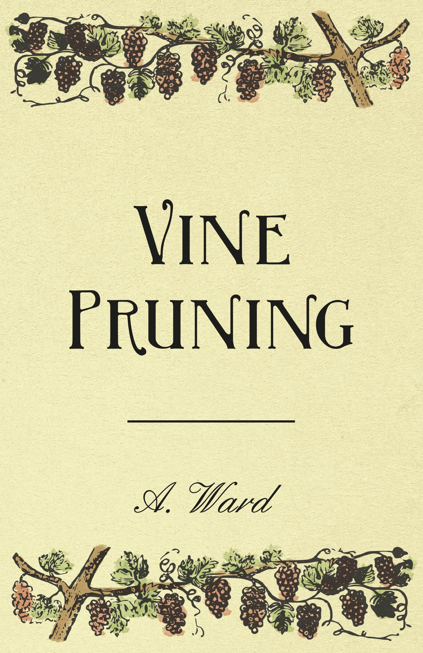 Vine Pruning,Used