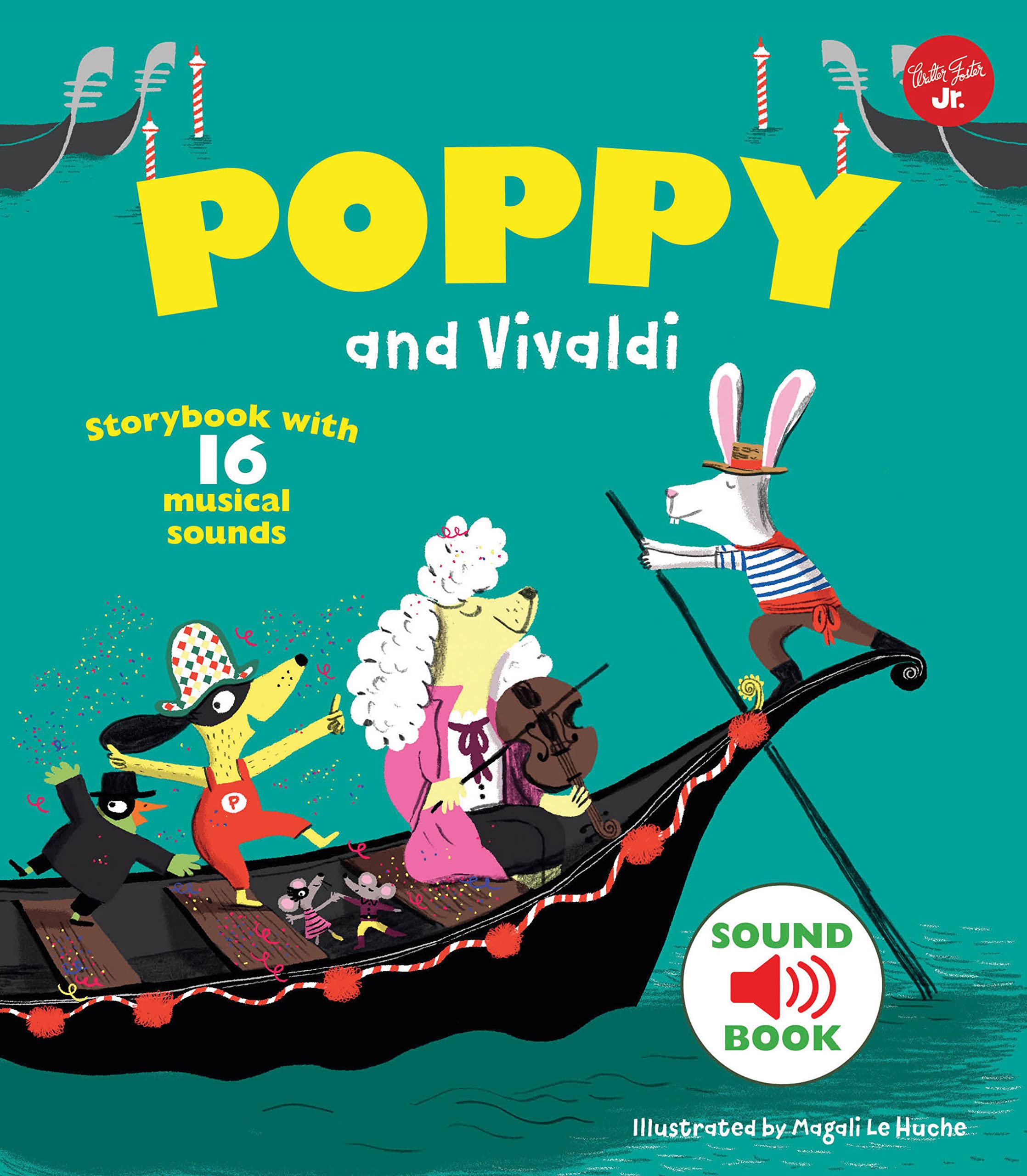 Poppy and Vivaldi: Storybook with 16 musical sounds (Poppy Sound Books),Used