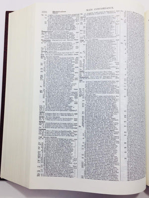 King James Version Strongs Concordance Rsc,Used