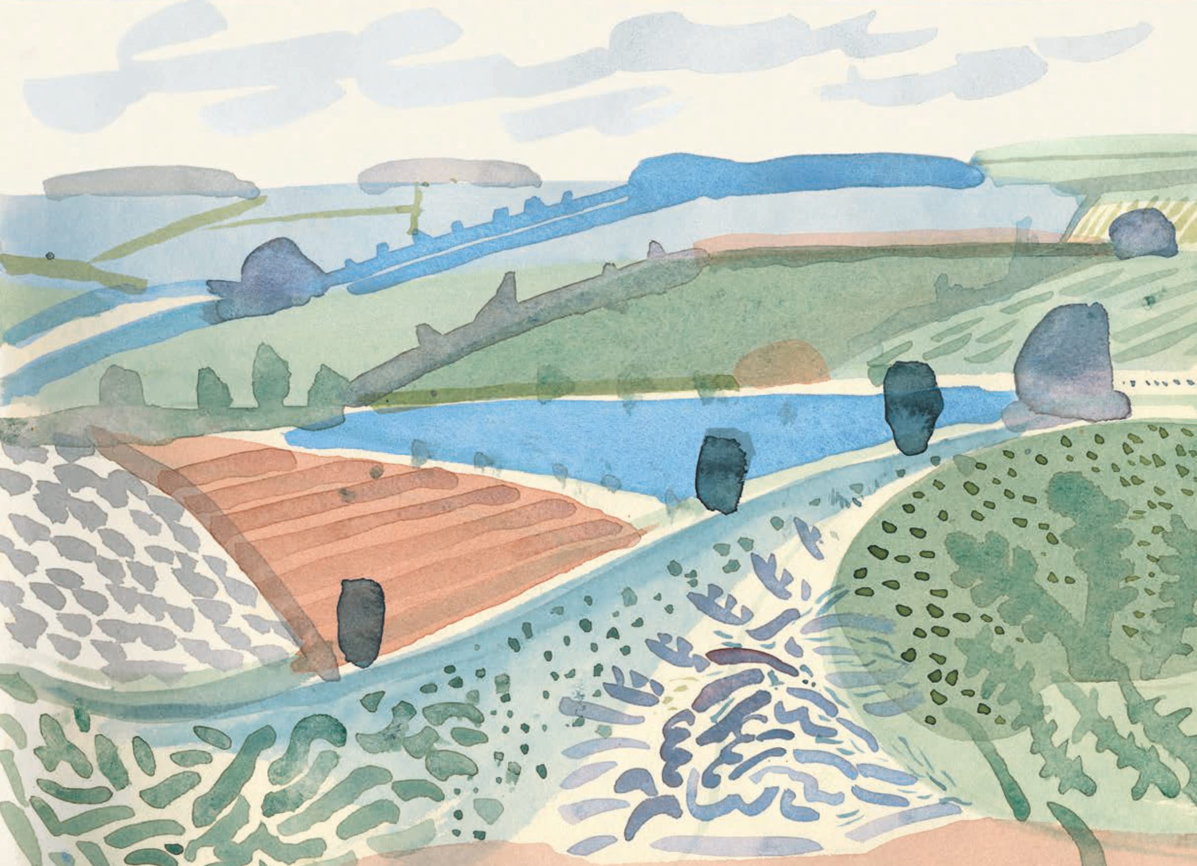 David Hockney: A Yorkshire Sketchbook,Used