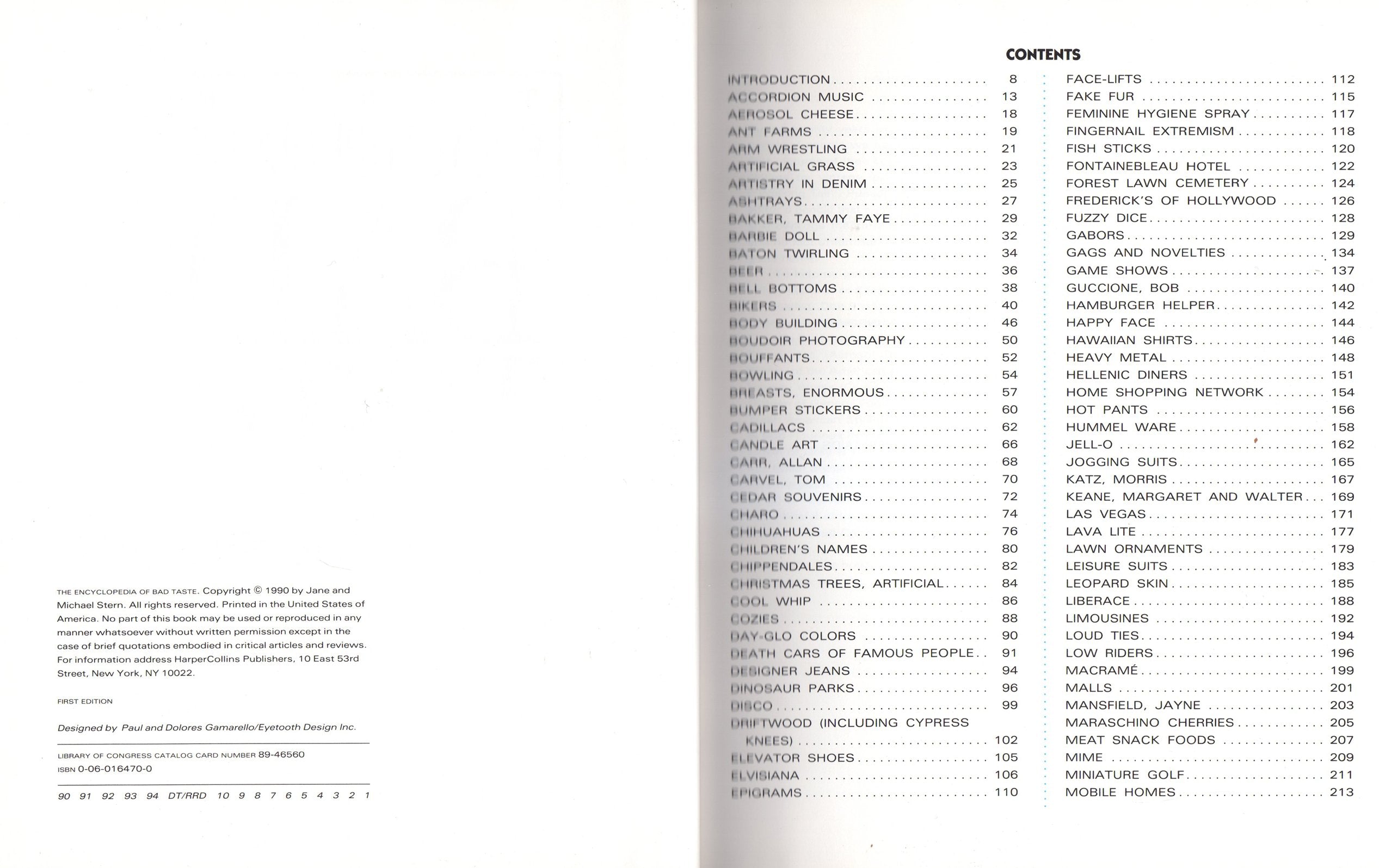 Encyclopedia of Bad Taste