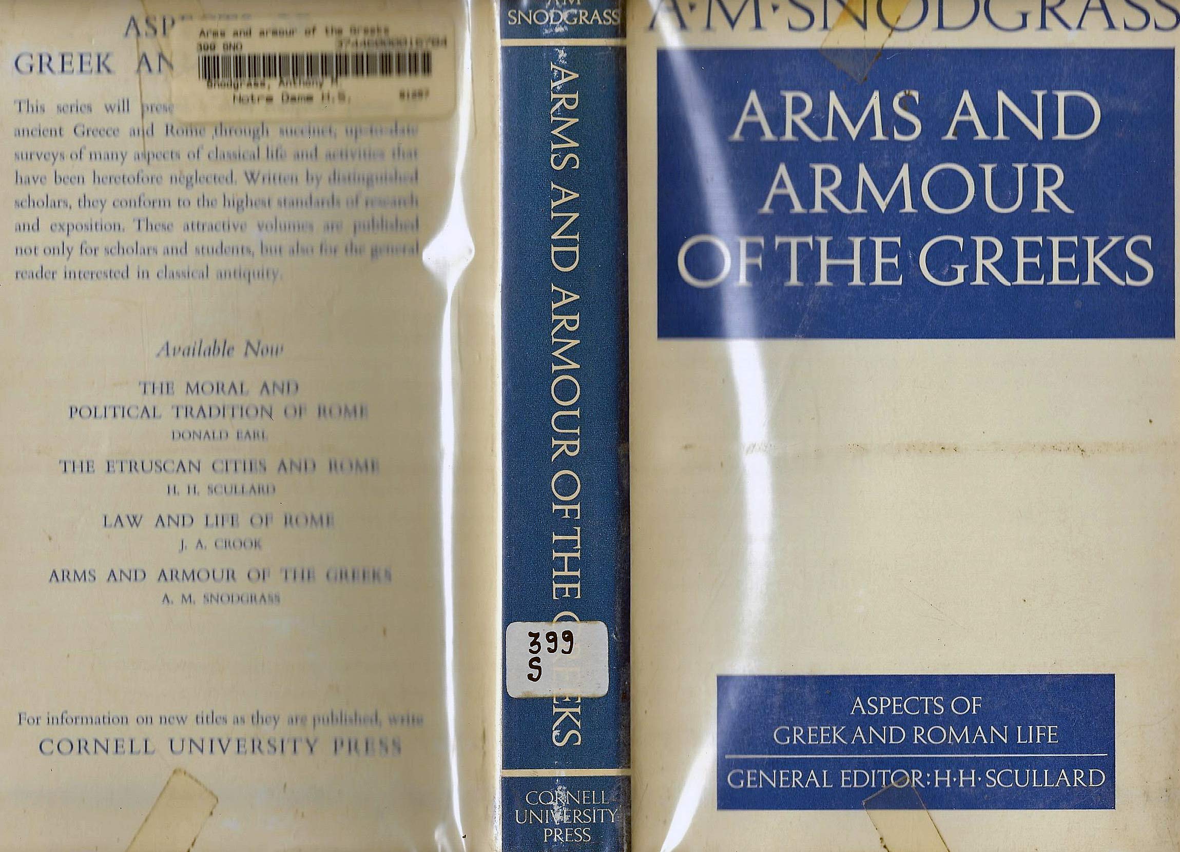 Arms and Armour of the Greeks,Used