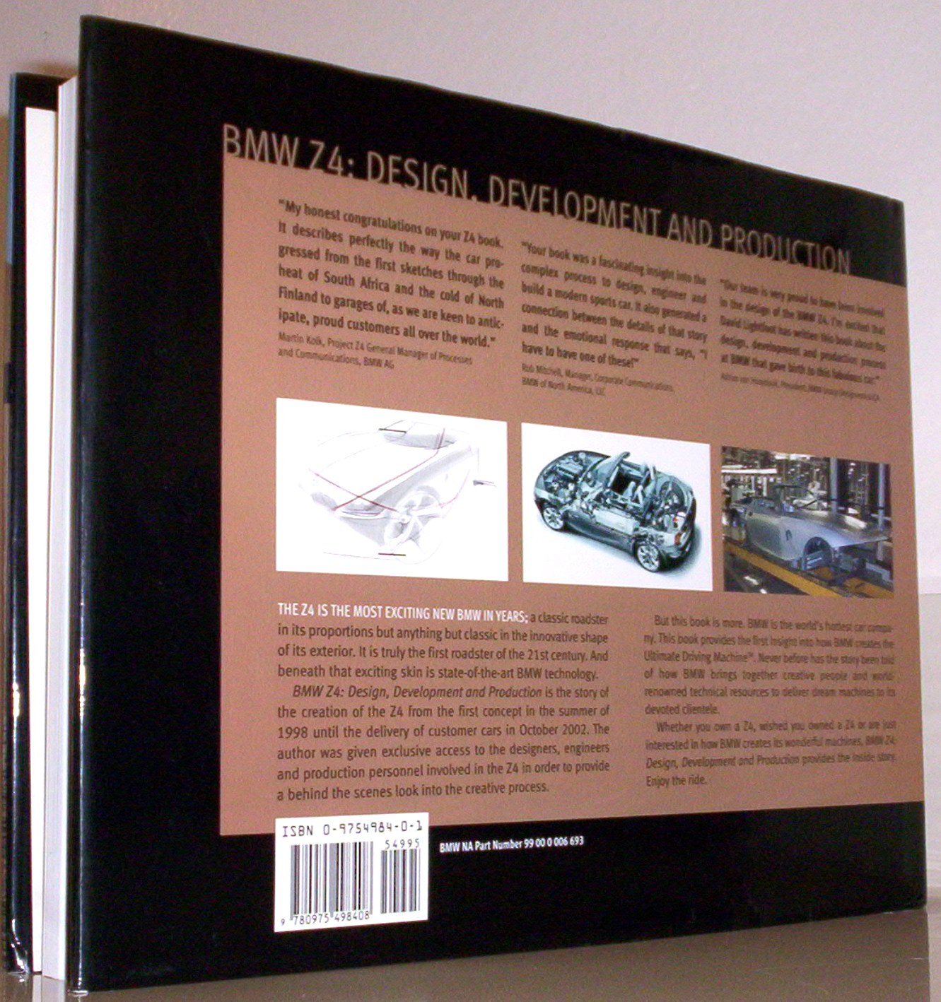 Bmw Z4: Design, Development And Productionhow Bmw Creates The Ultimate Driving Machines,New