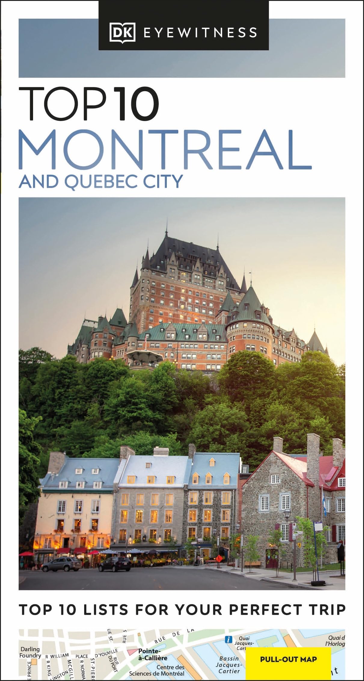 Dk Eyewitness Top 10 Montreal And Quebec City (Pocket Travel Guide),Used