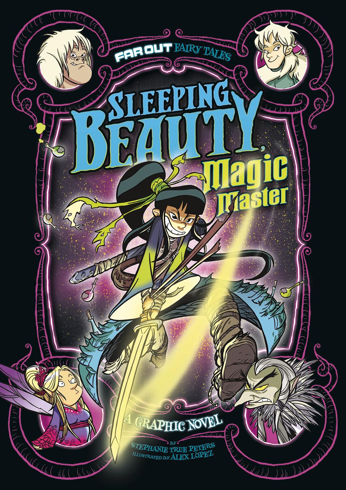 Sleeping Beauty, Magic Master: A Graphic Novel (Far Out Fairy Tales),Used