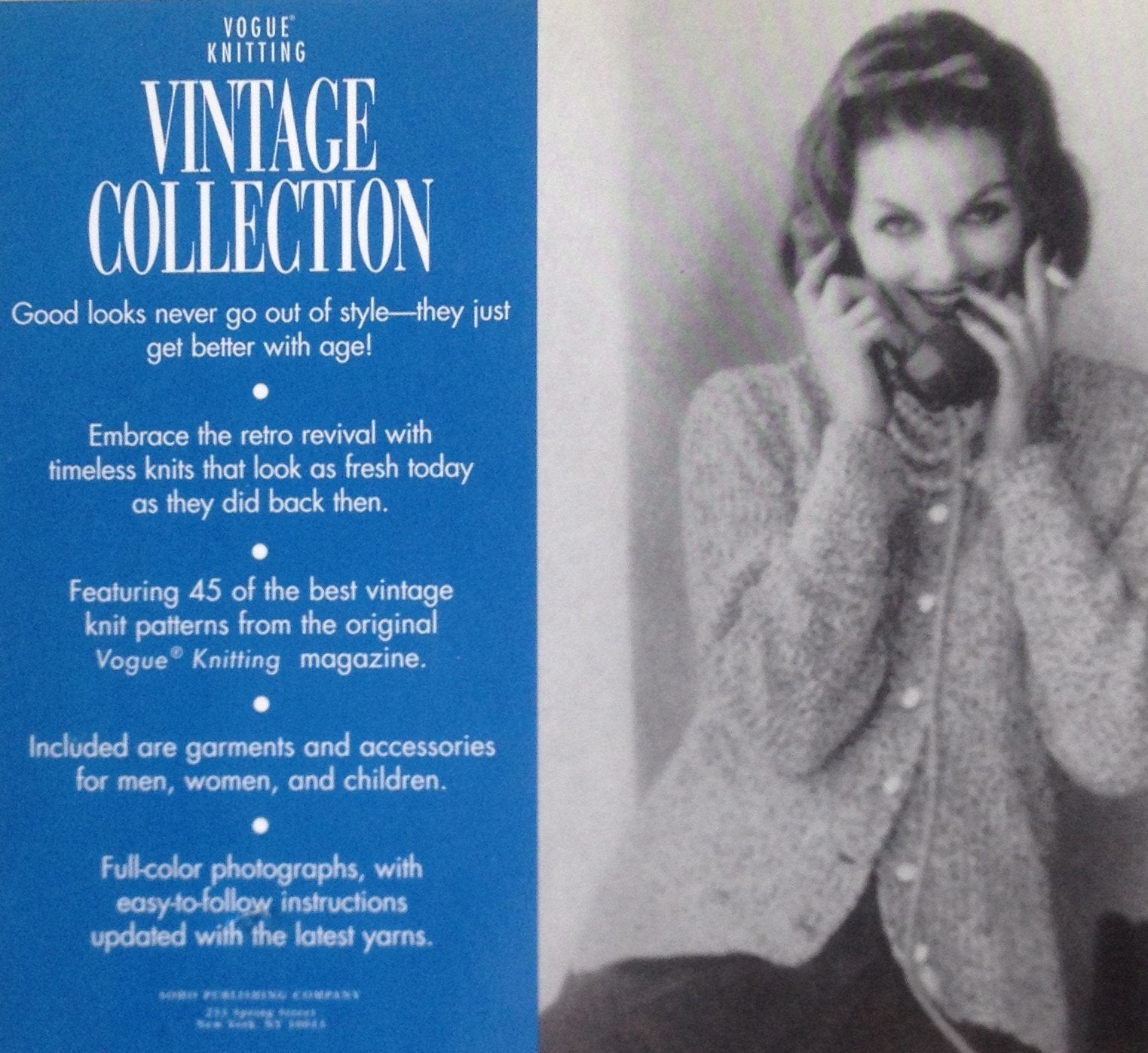 Vogue Knitting Vintage Collection: Classic Knits from the 1930s1960s,Used