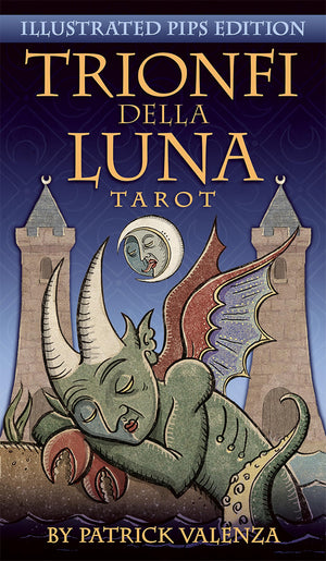 Trionfi Della Luna Tarot: Fully Illustrated 78Card Tarot Deck Inspired By Marseilles Style Tarot, Includes 68Page Booklet Of C