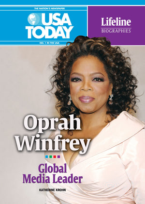 Oprah Winfrey: Global Media Leader (USA TODAY Lifeline Biographies),Used