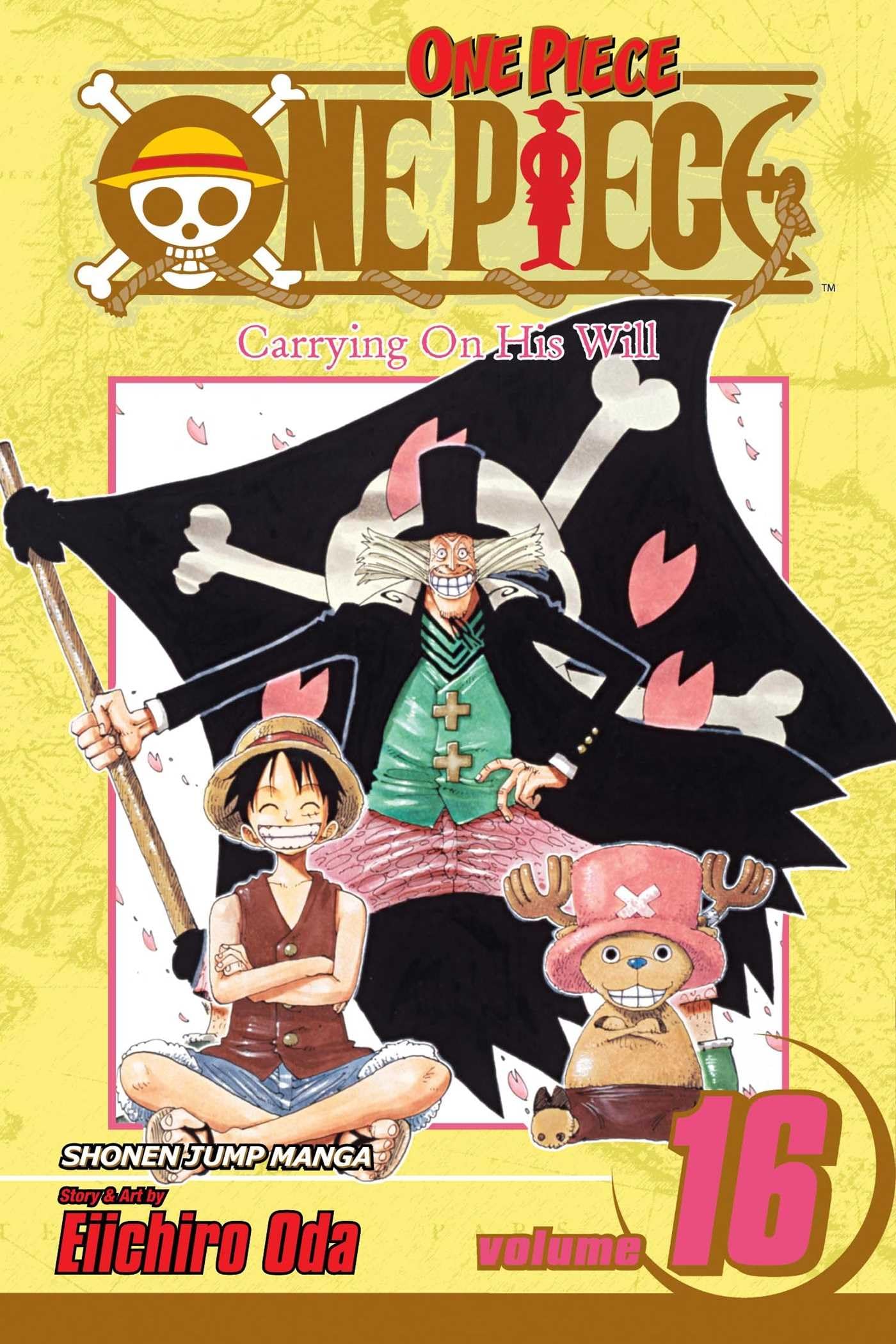 One Piece, Vol. 16: Carrying On His Will,New