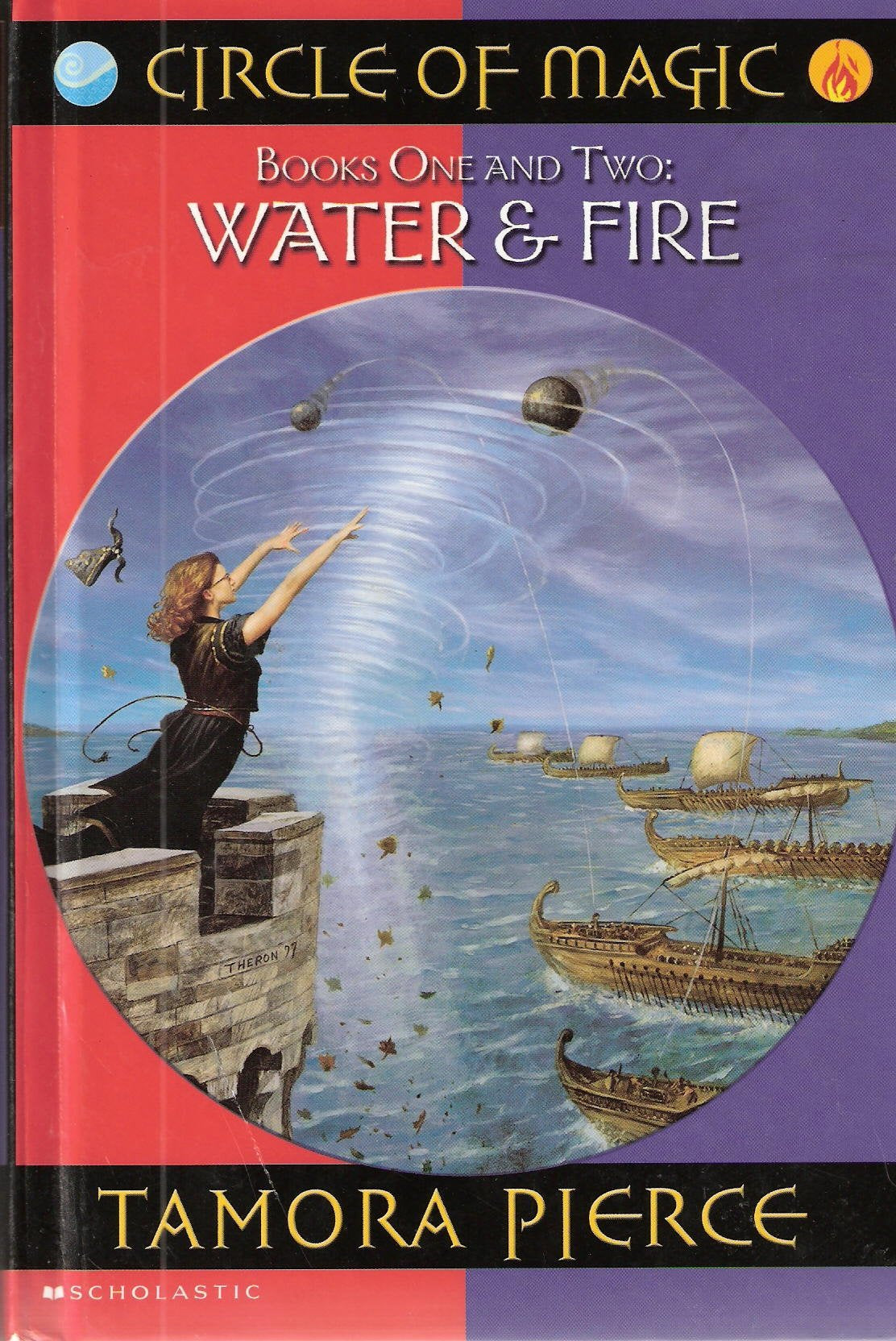 Circle Of Magic  Books One And Two: Water & Fire,Used