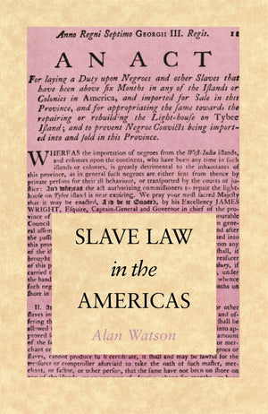 Slave Law in the Americas,Used
