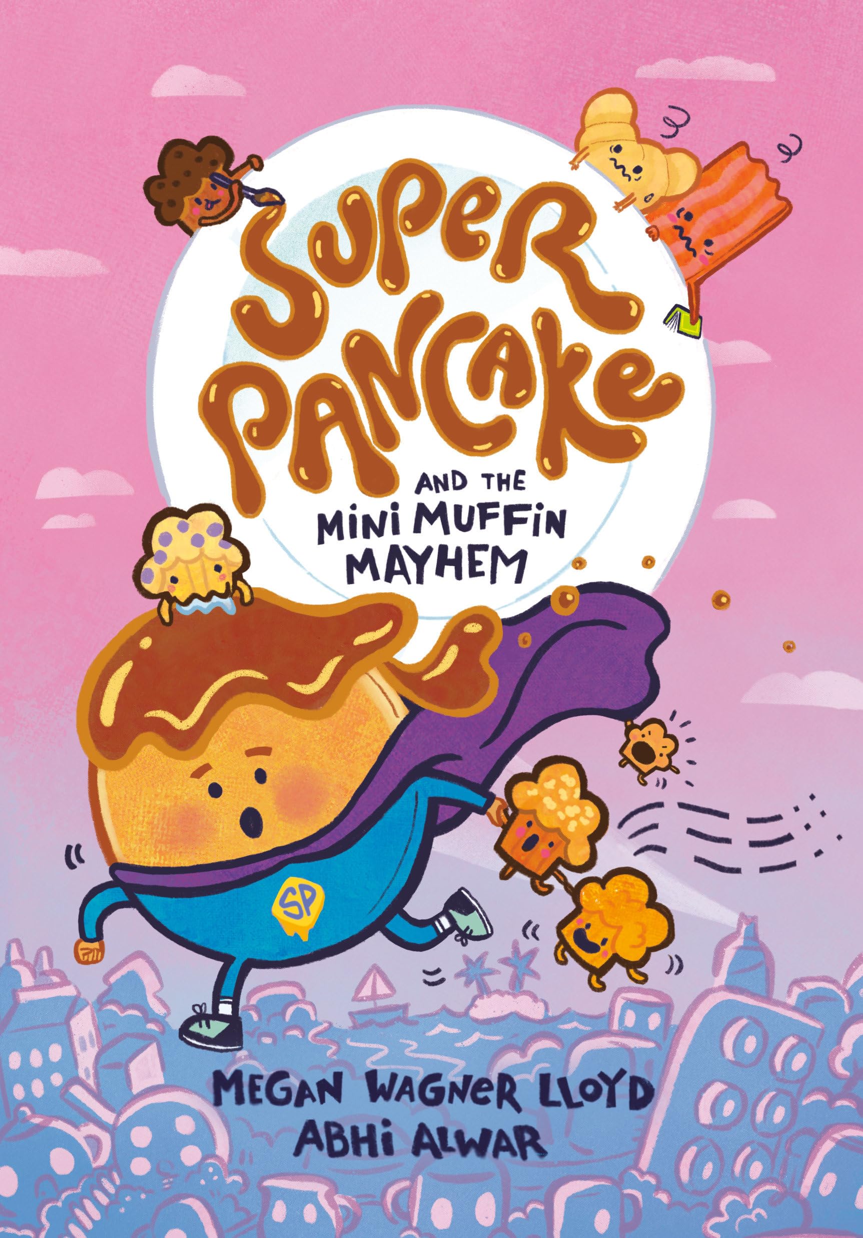 Super Pancake And The Mini Muffin Mayhem: (A Graphic Novel),Used