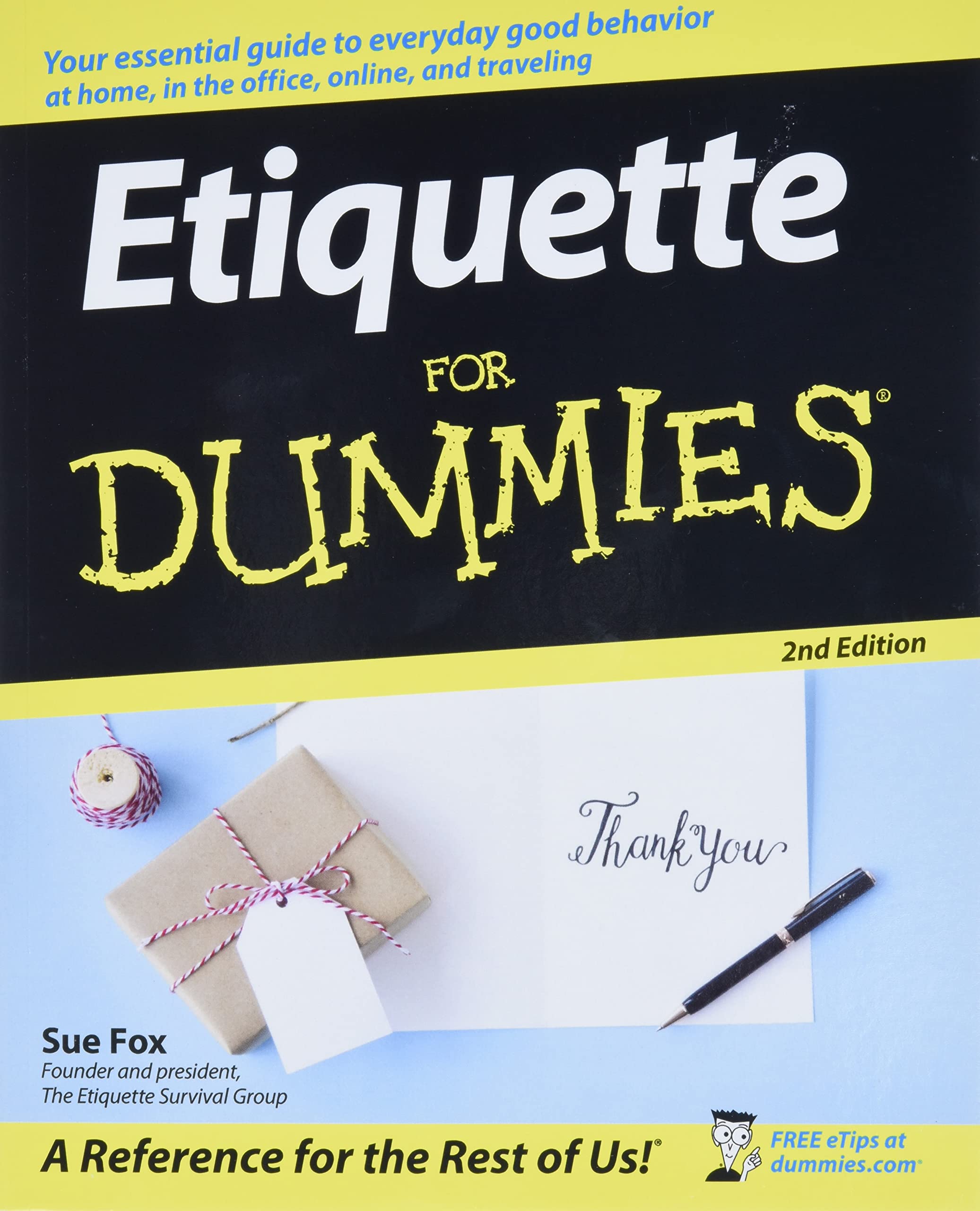 Etiquette for Dummies 2nd Edition,Used
