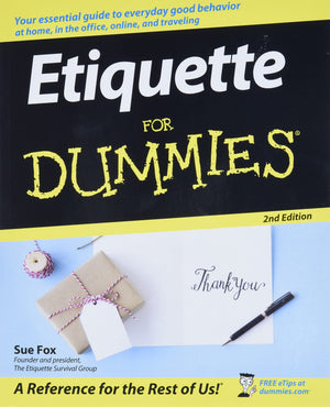 Etiquette for Dummies 2nd Edition,Used