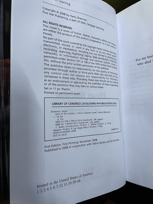 One of the Wicked, A Mick Callahan Novel (Five Star Mystery Series),Used