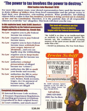 Federal Mafia: How It Illegally Imposes and Unlawfully Collects Income Taxes,New