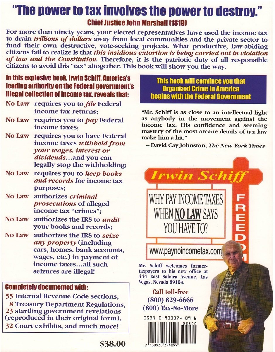 Federal Mafia: How It Illegally Imposes and Unlawfully Collects Income Taxes,Used