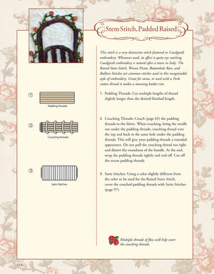 The Art of Elegant Hand Embroidery: Embellishment and Applique (Landauer) Hardcover Spiral Binding with included DVD of 124 Prin,Used