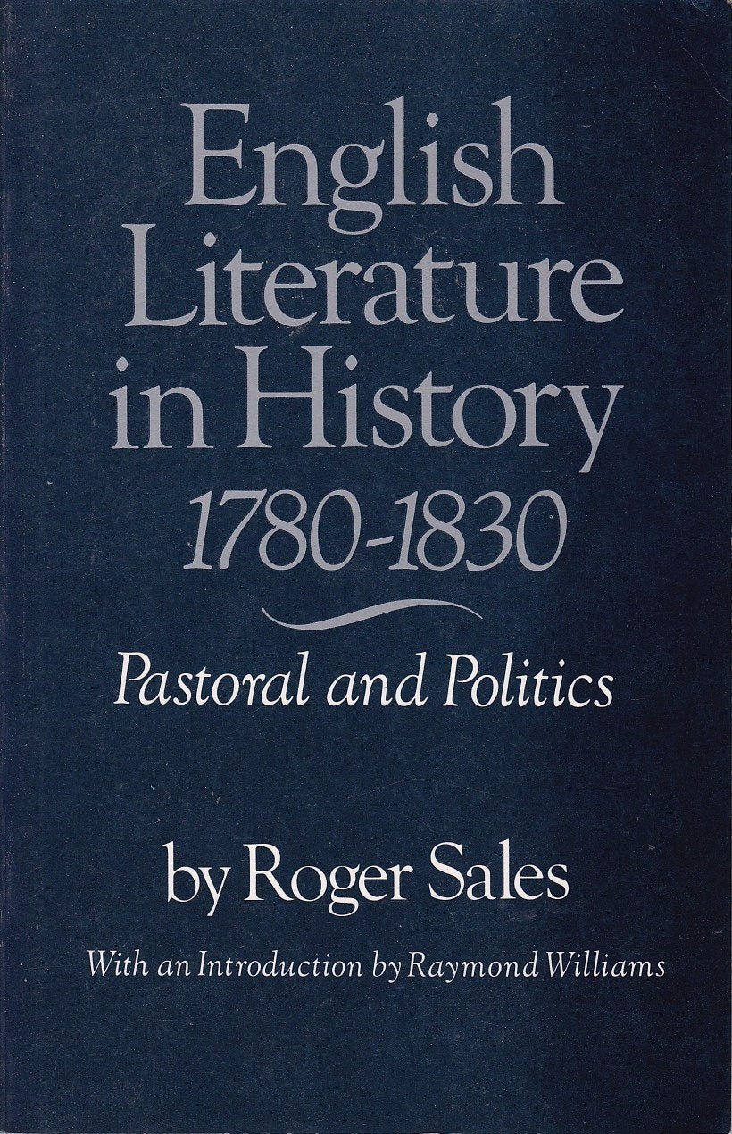 English Literature in History, 17801830: Pastoral and Politics,Used