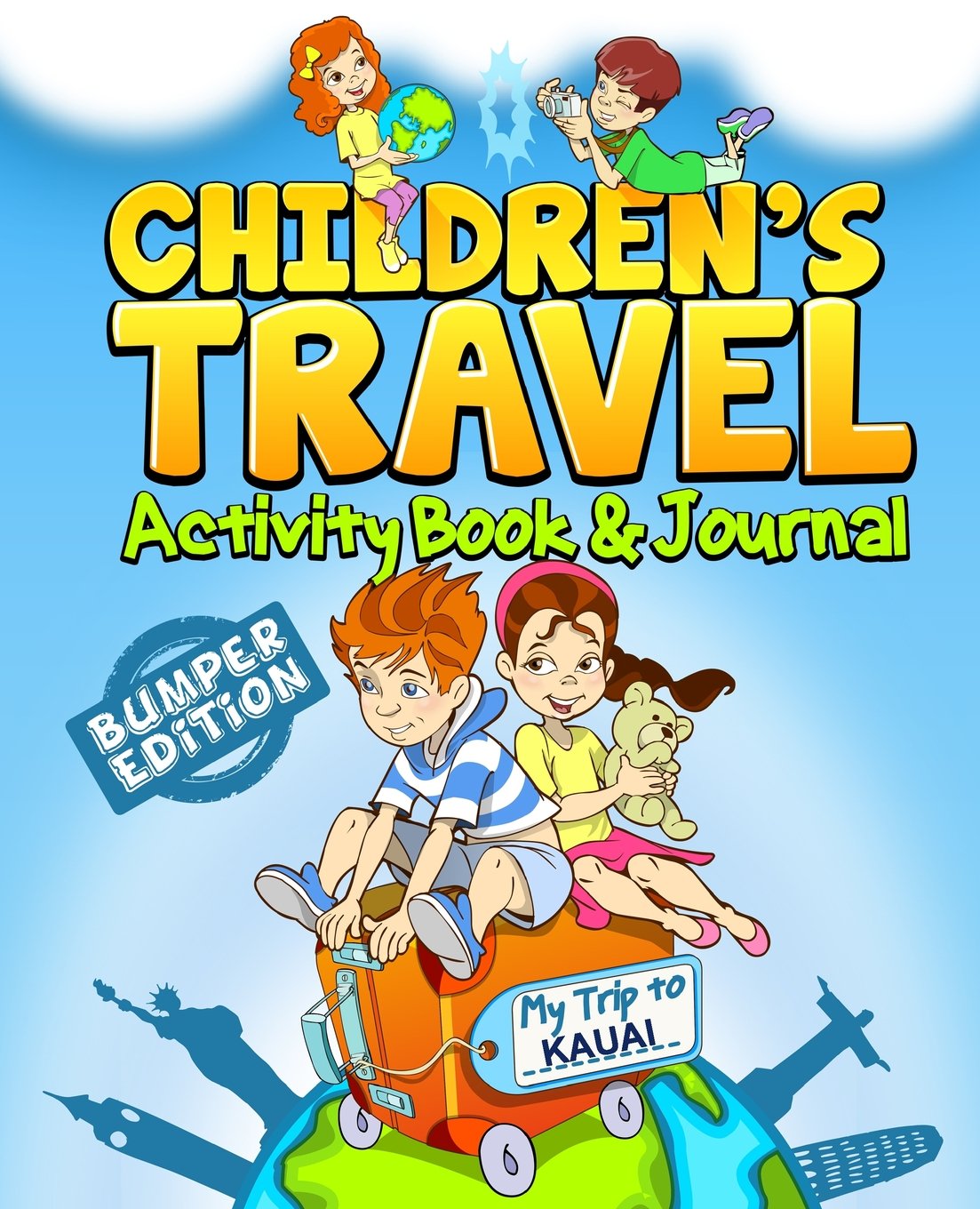 Childrens Travel Activity Book & Journal: My Trip To Kauai