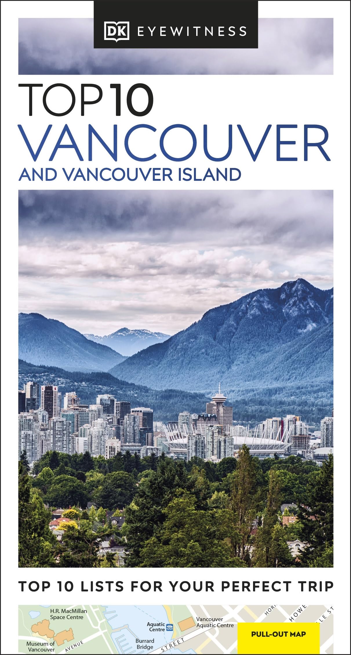 Dk Eyewitness Top 10 Vancouver And Vancouver Island (Pocket Travel Guide),Used