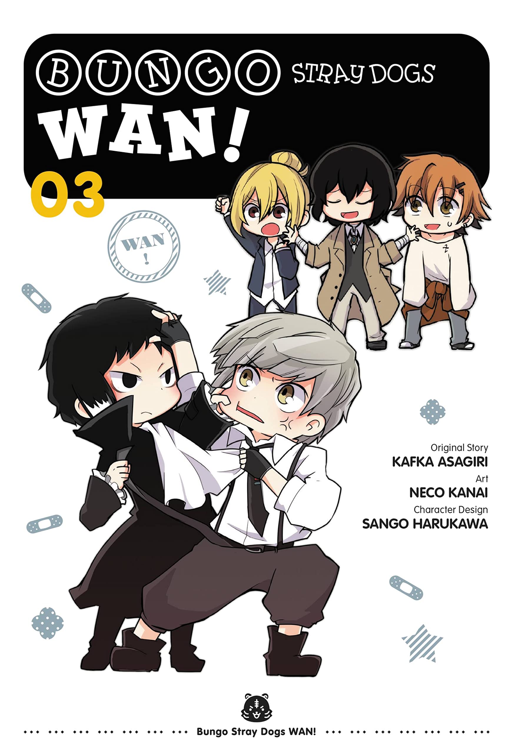 Bungo Stray Dogs: Wan!, Vol. 3 (Bungo Stray Dogs: Wan!, 3),New