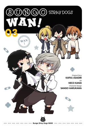 Bungo Stray Dogs: Wan!, Vol. 3 (Bungo Stray Dogs: Wan!, 3),New