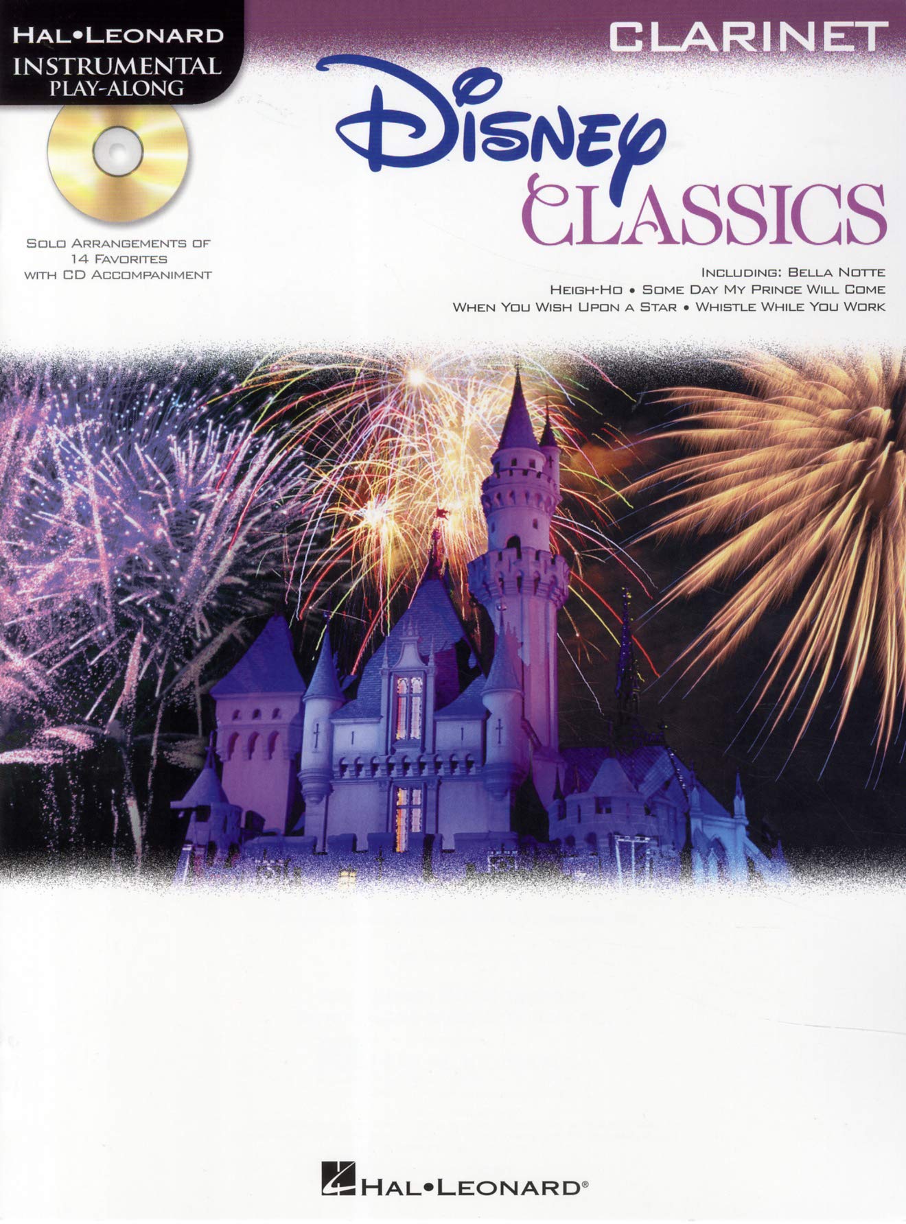 Disney Classics: For Clarinet Instrumental Playalong Pack,New