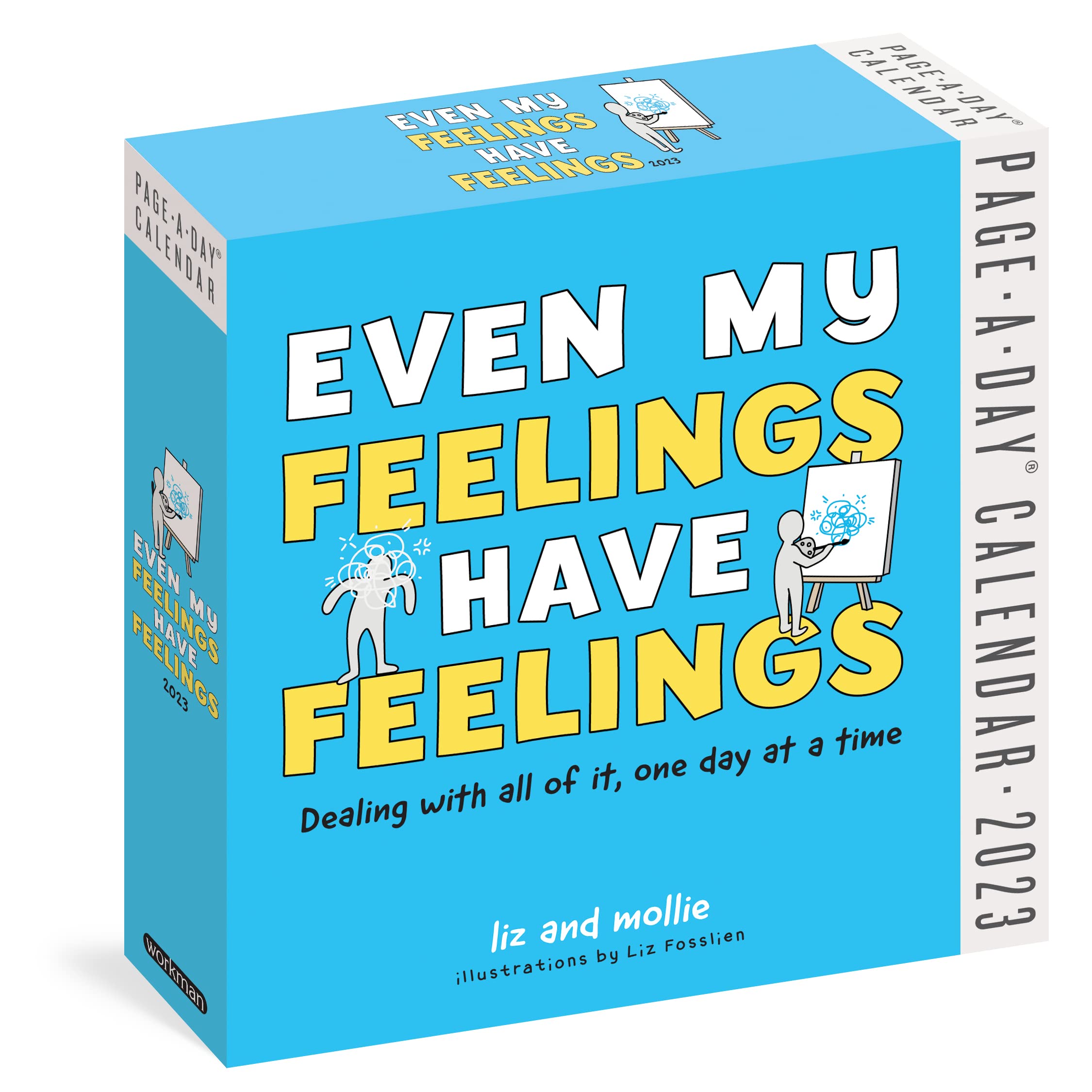 Even My Feelings Have Feelings Pageaday Calendar 2023: Dealing With All Of It, One Day At A Time