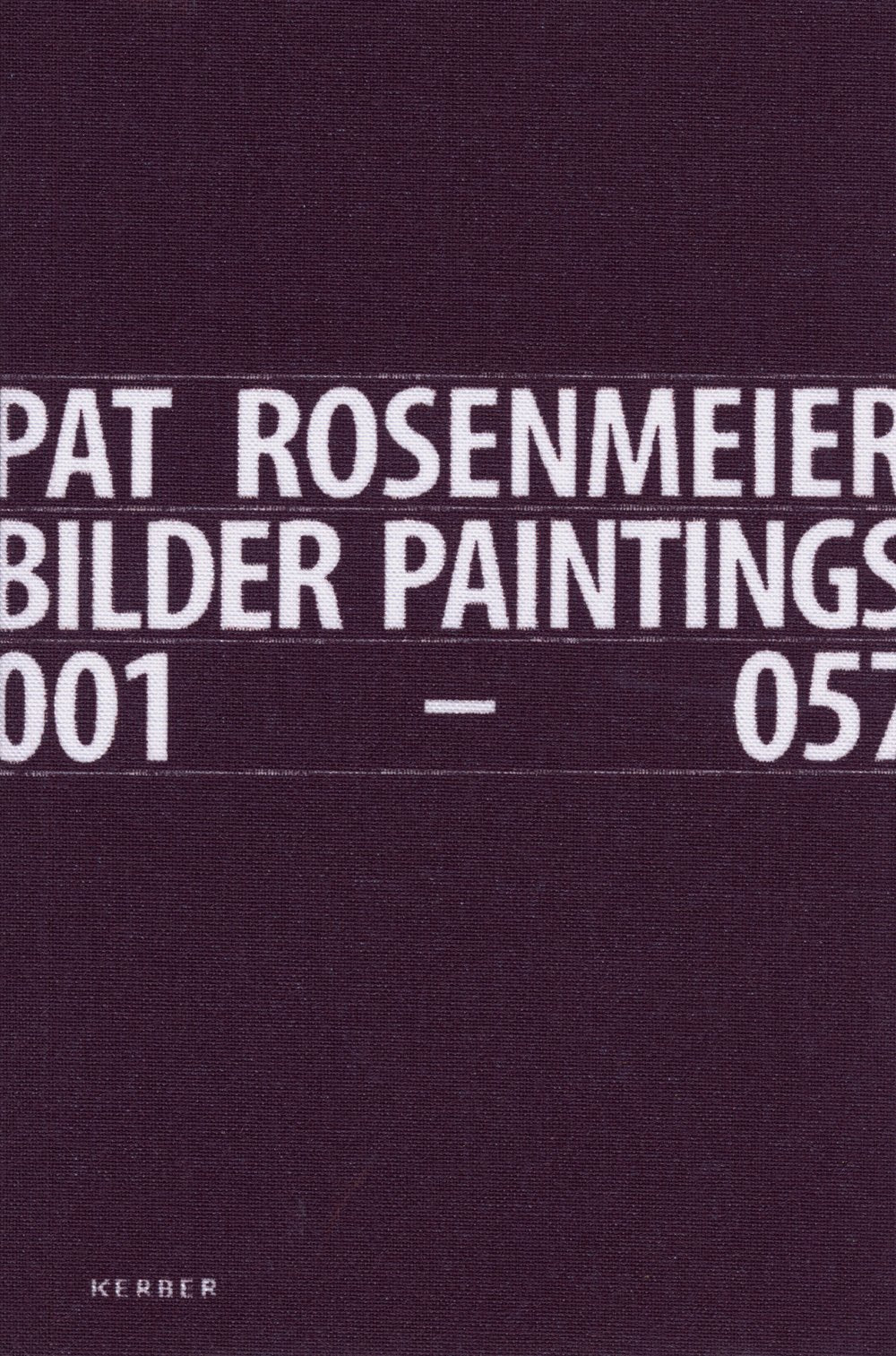 Pat Rosenmeier: Paintings 001057,Used